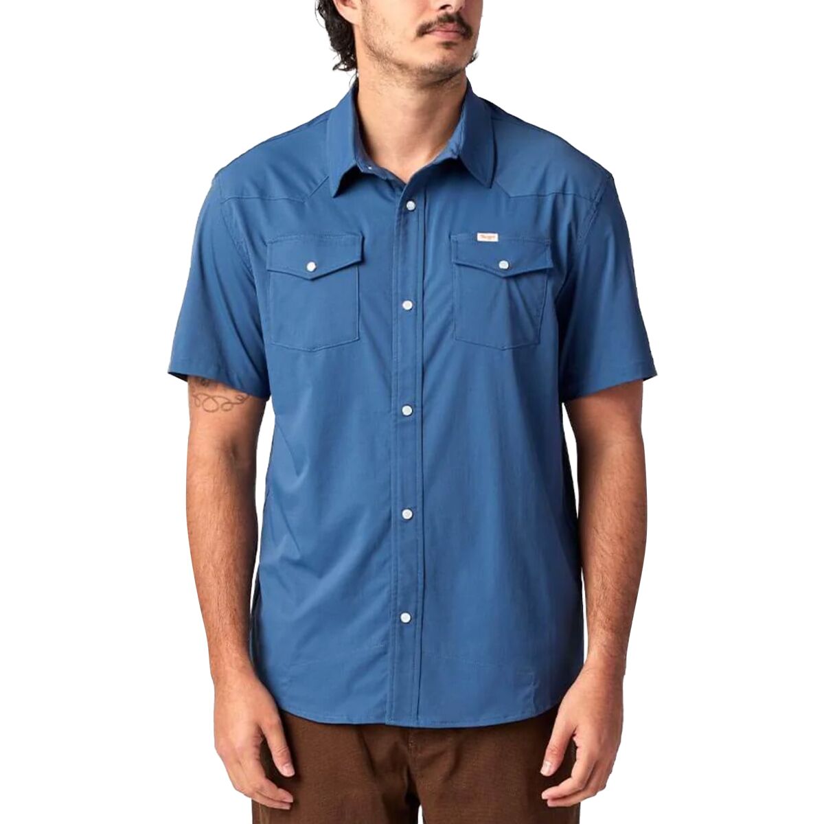 Seager Co. Seager Co. El Ranchero Short-Sleeve Shirt - Men's Sky Blue, S