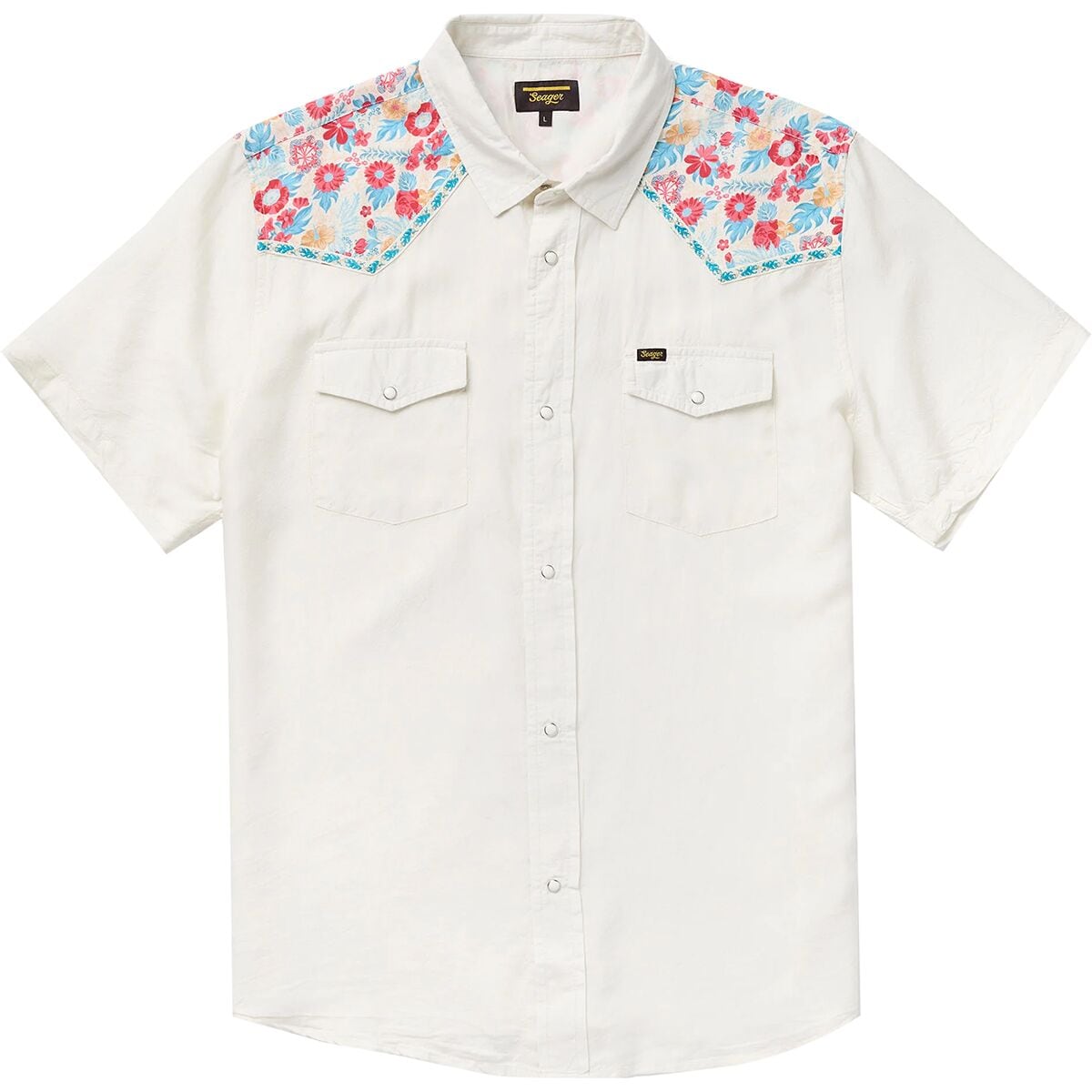 Flora Amarillo Short-Sleeve Shirt - Men