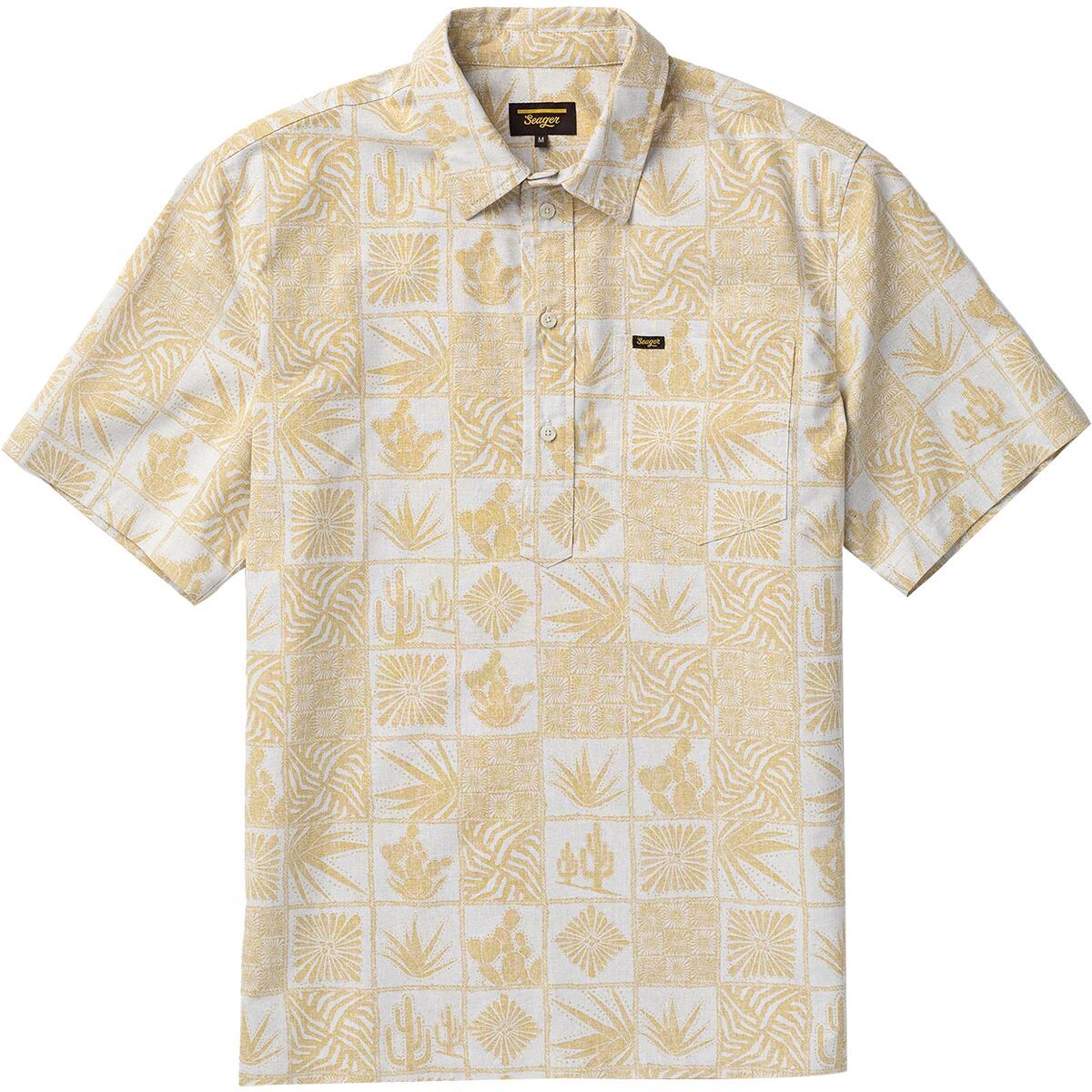 Seager Co. Seager Co. Schooner 3/4 Button-Up Shirt - Men's Desert Gold, S