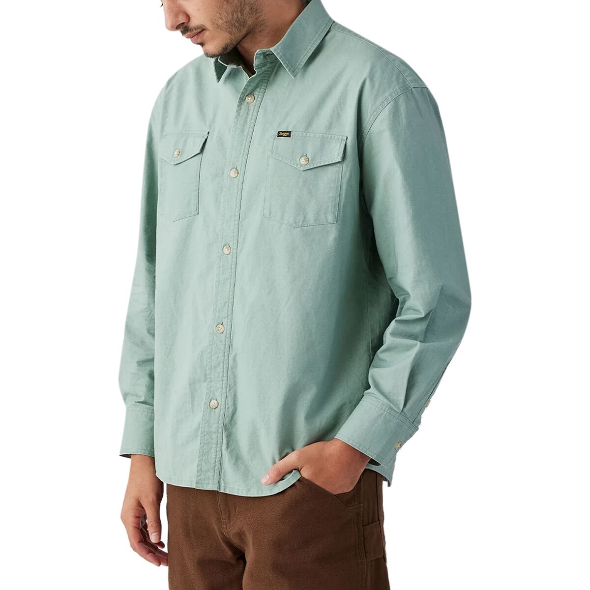 Seager Co. Seager Co. Chief Overshirt - Men's Faded Pine Green, M