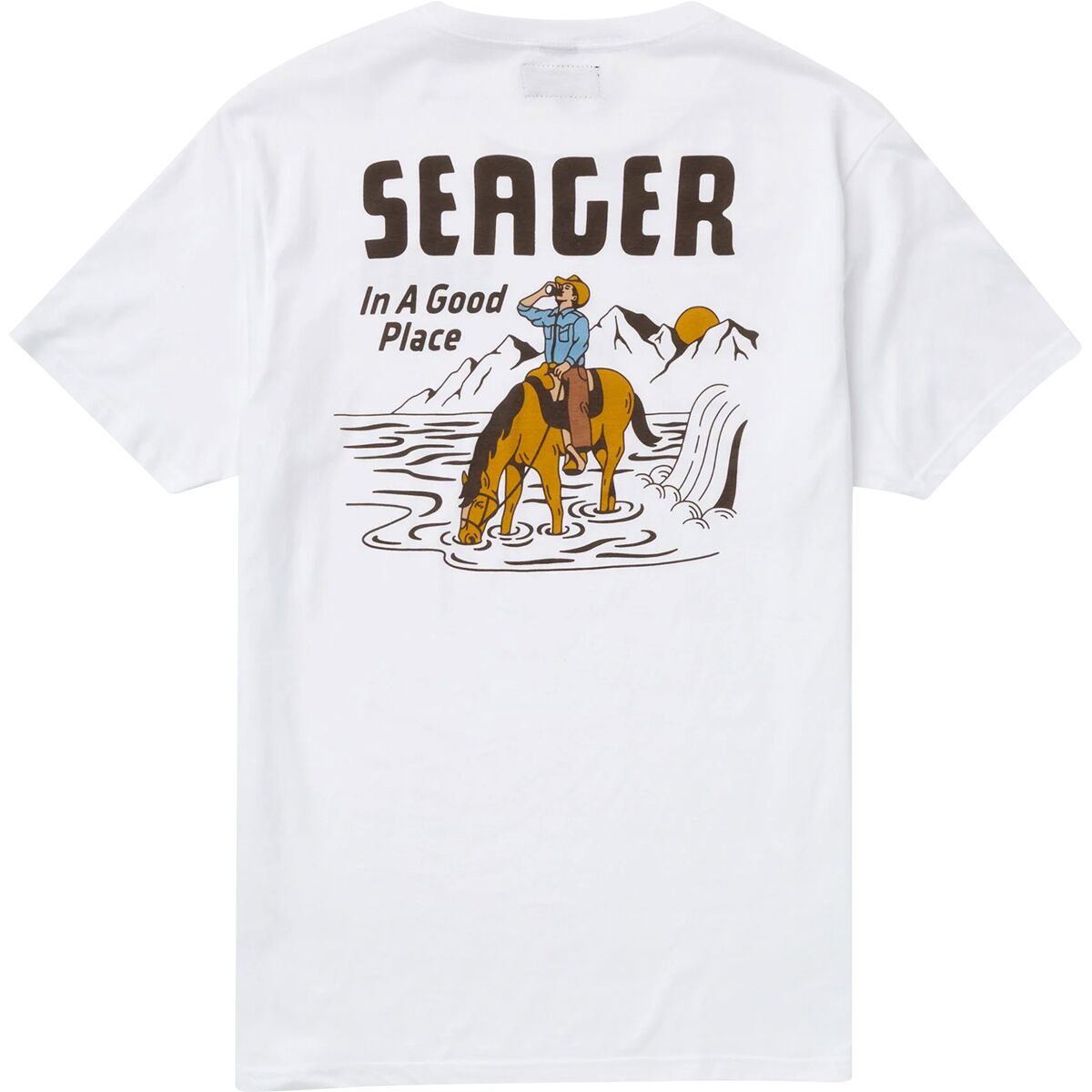 Seager Co. Seager Co. In A Good Place T-Shirt - Men's White, S