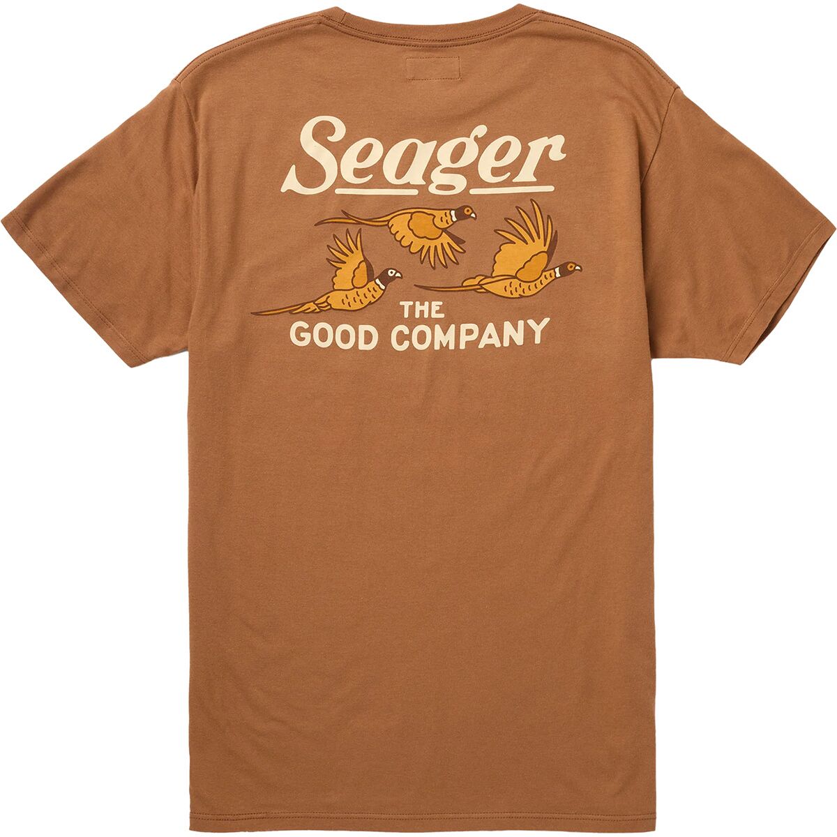 Seager Co. Seager Co. Ruffie Company T-Shirt - Men's Coyote Brown, S