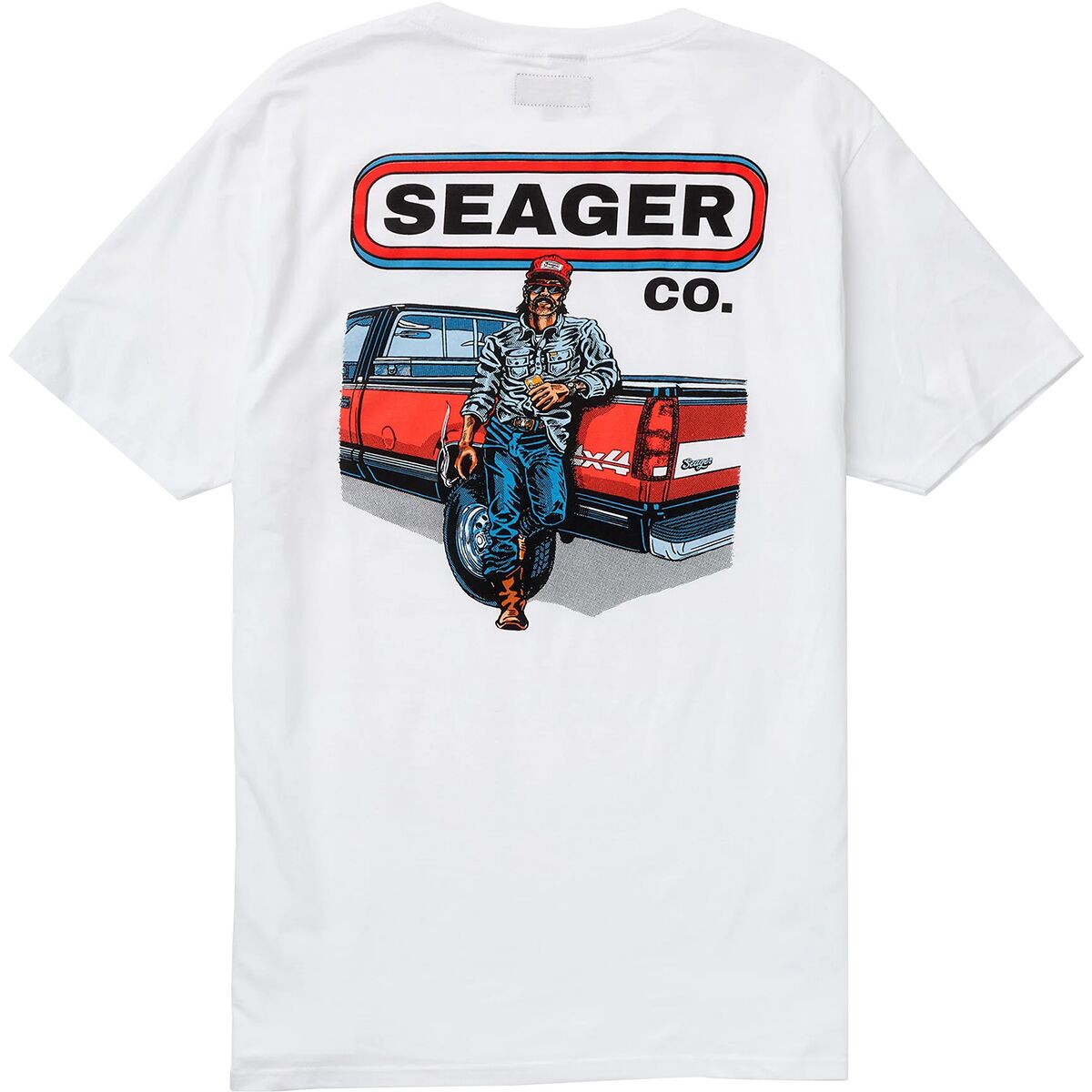 Seager Co. Seager Co. Wooderson T-Shirt - Men's White, S