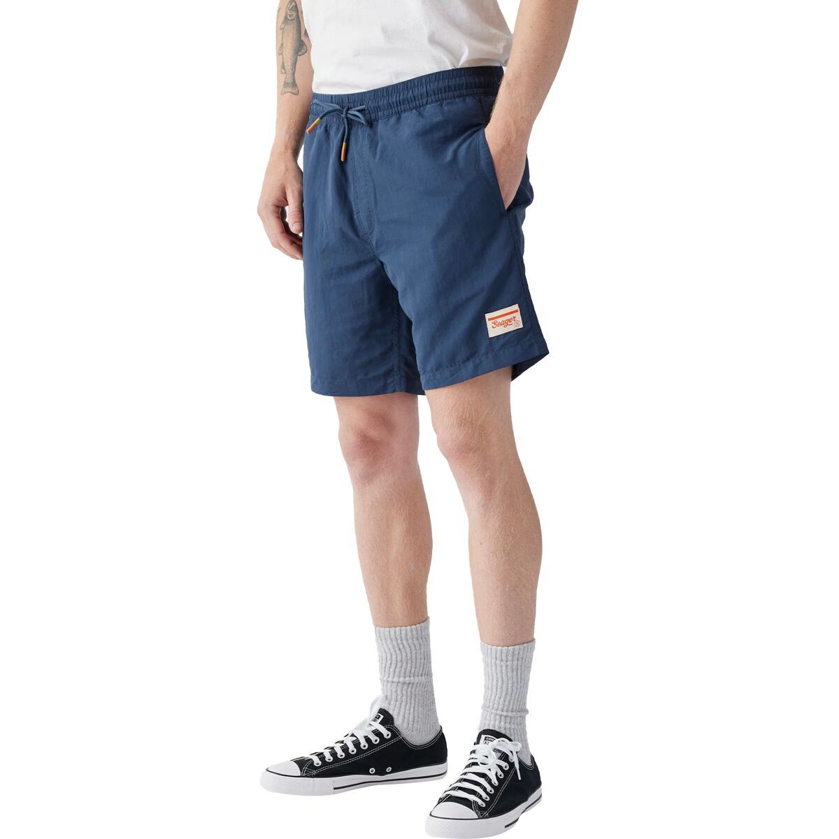 Seager Co. Yuma Light Short - Men's Navy, S