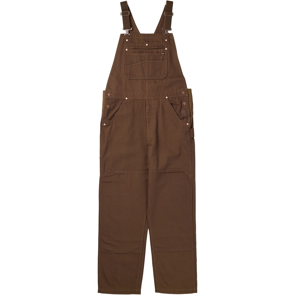 Image of Seager Co. Bison Double Knee Overall - Men's Tobacco, XL