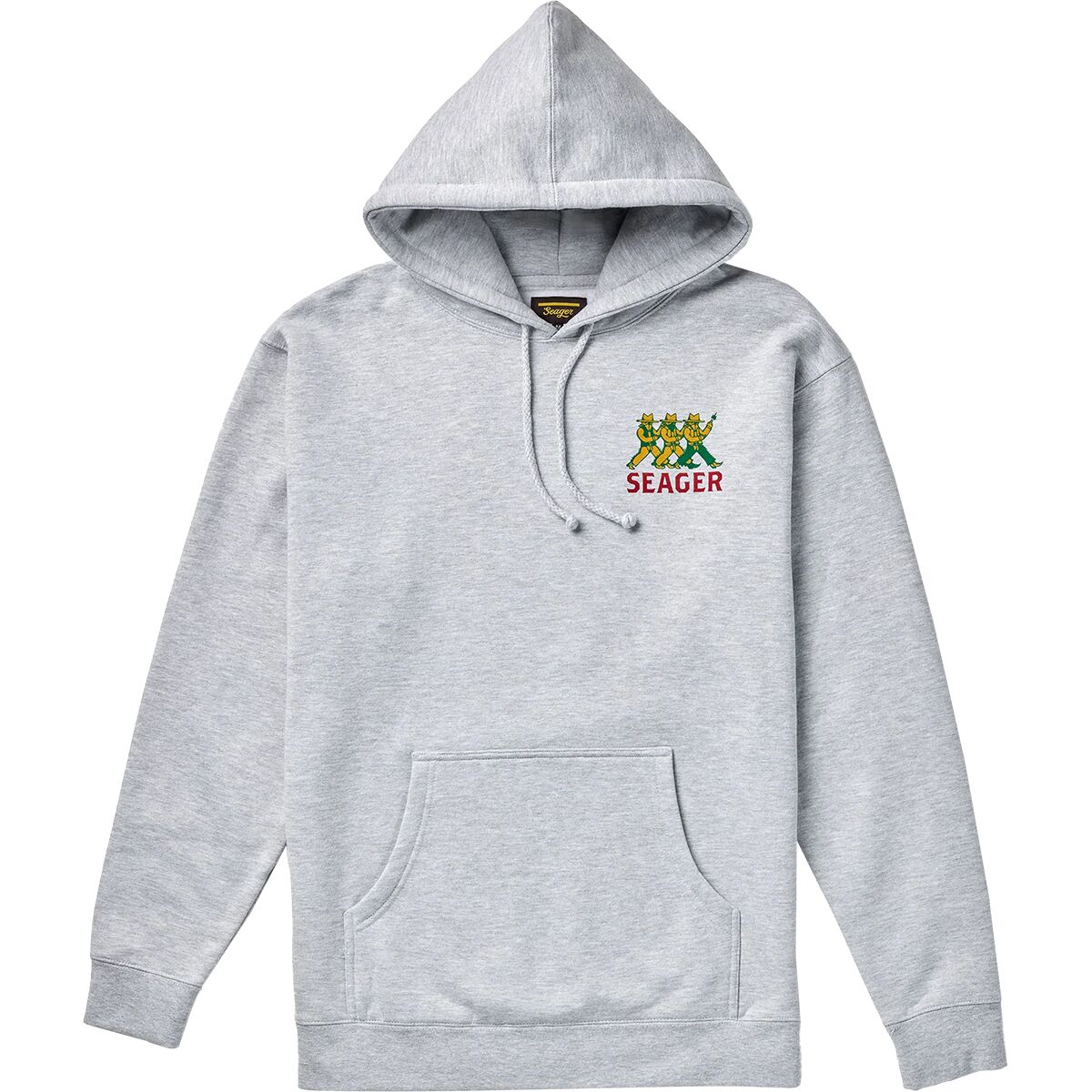 Seager Co. Seager Co. Finger Guns Hoodie - Men's Heather Grey, S