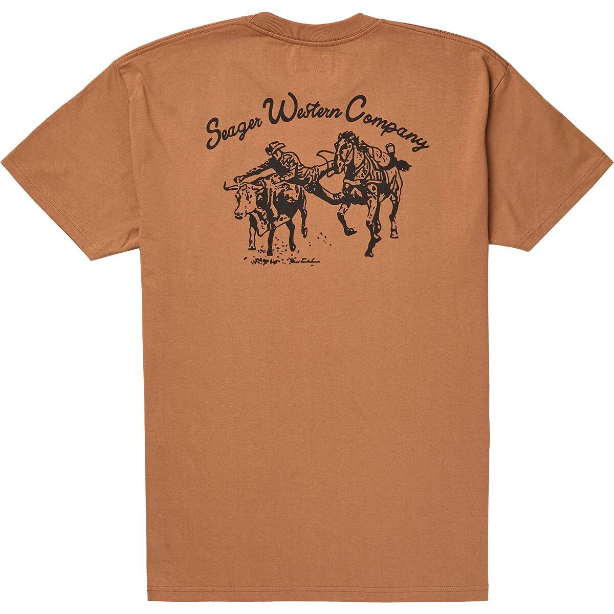 Seager Co. Los Rios T-Shirt - Men's Brown, M