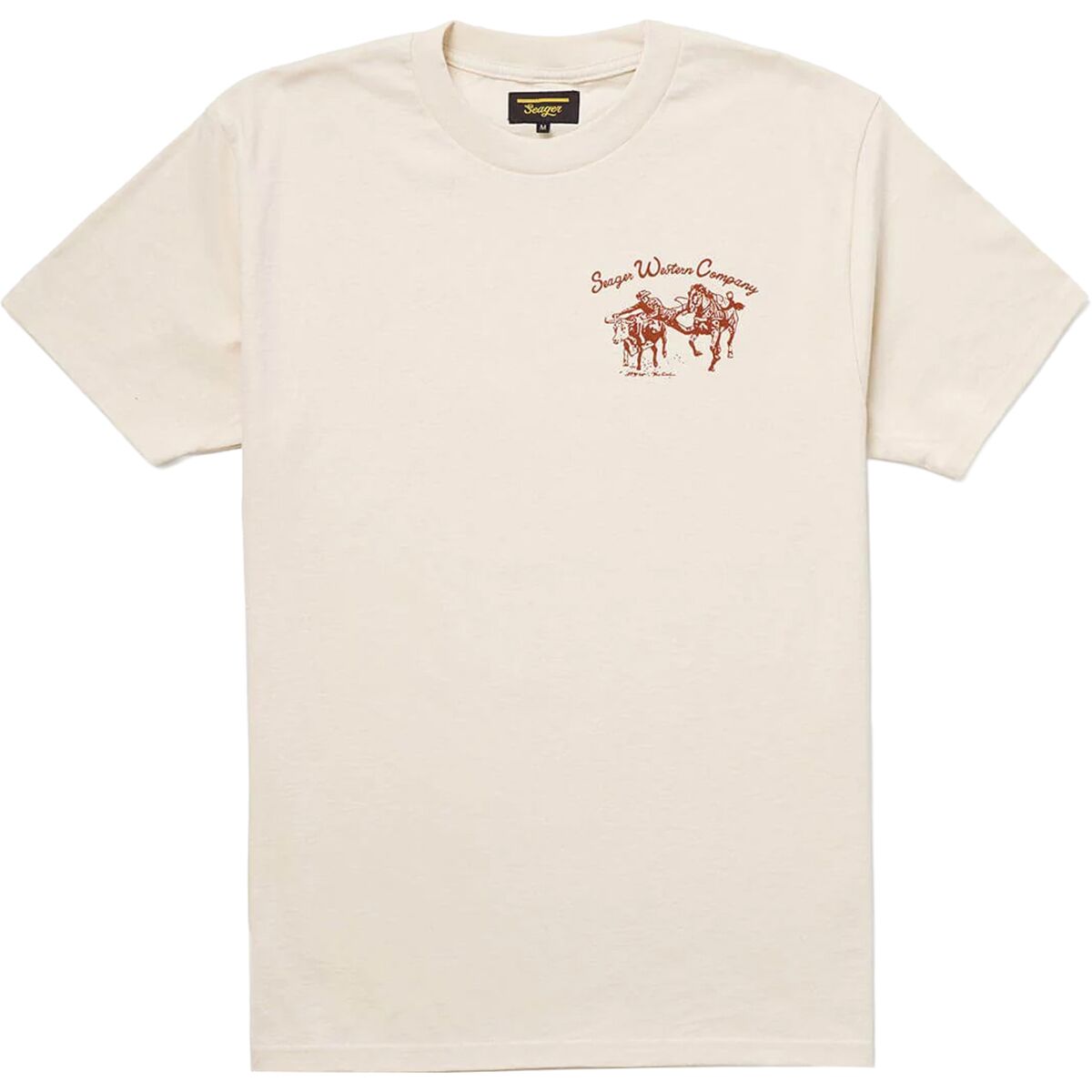Image of Seager Co. Los Rios T-Shirt - Men's Vintage White, L