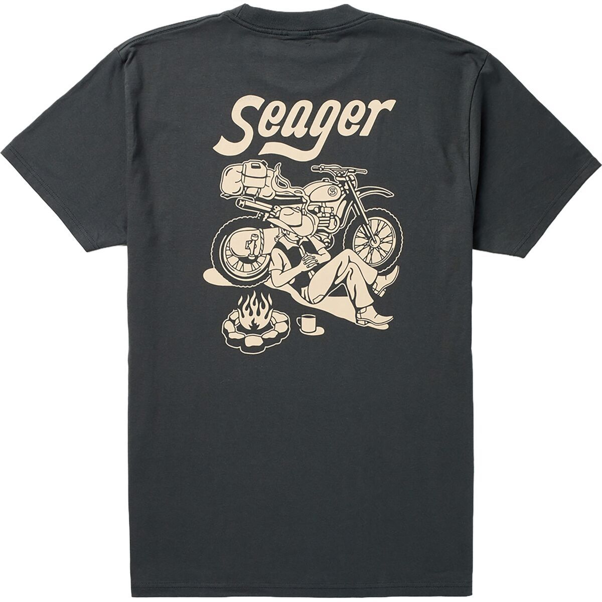 Image of Seager Co. Romero T-Shirt - Men's Vintage Black, XL