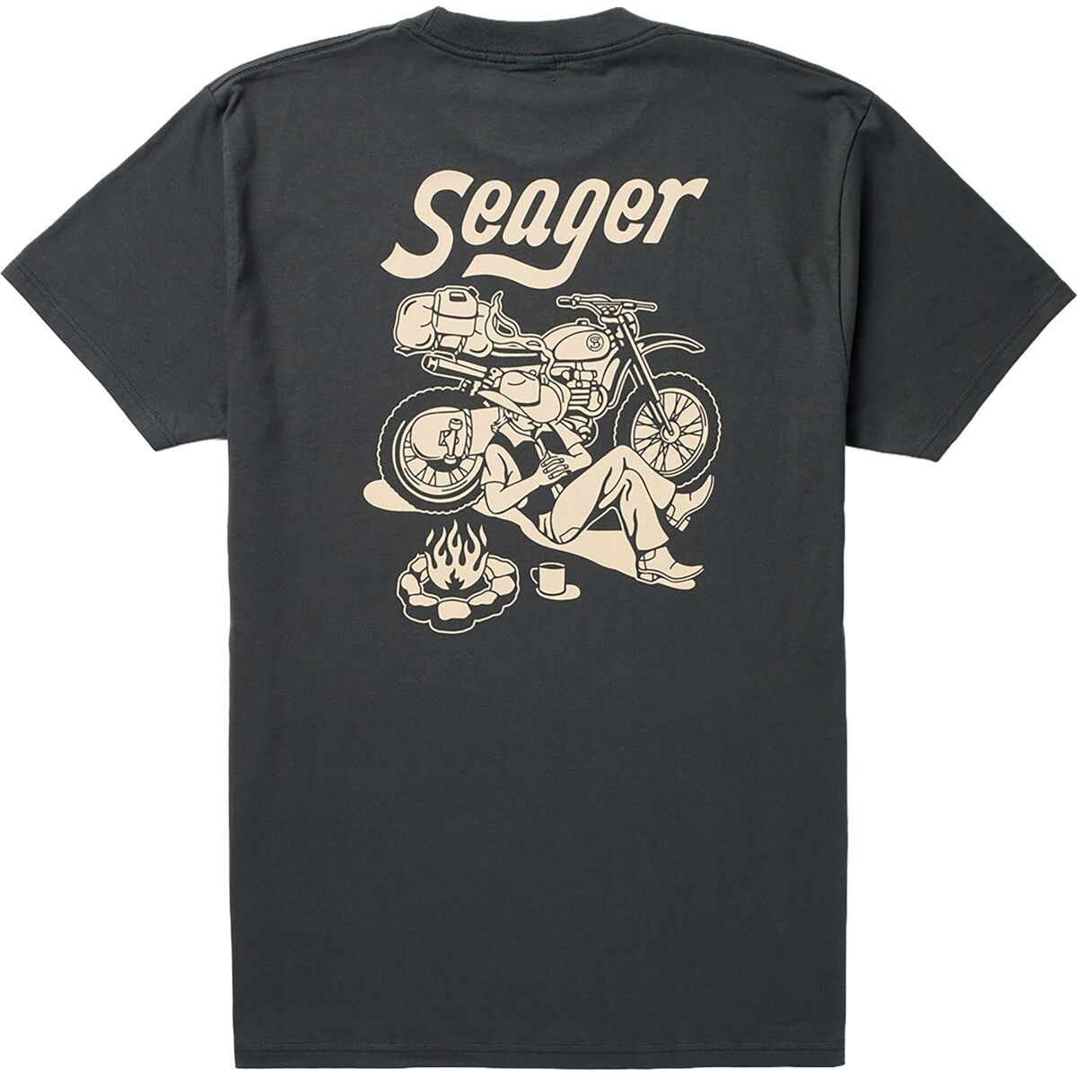 Image of Seager Co. Romero T-Shirt - Men's Vintage Black, L