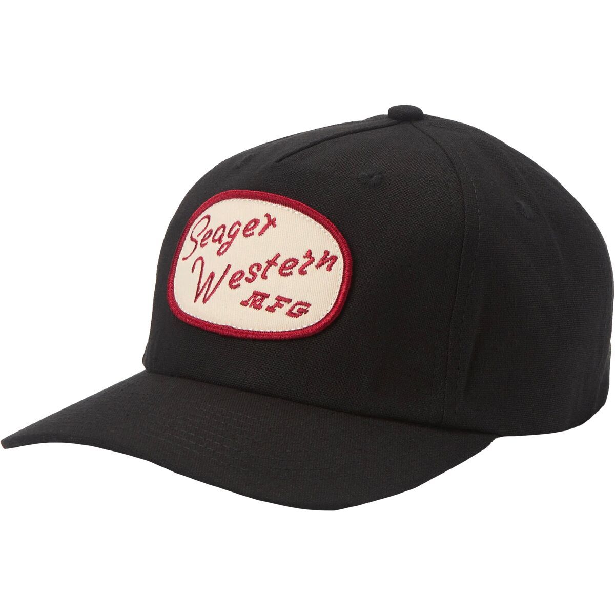 Seager Co. Garland Snapback Hat Black, One Size