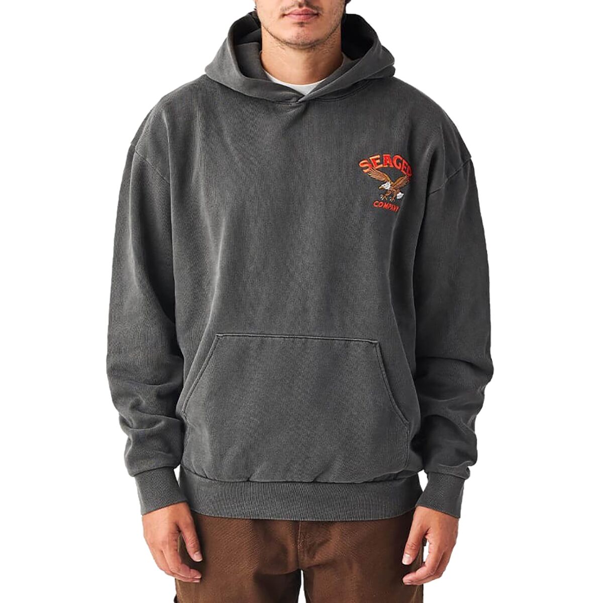 Seager Co. Seager Co. Bradley Hoodie - Men's Pigment Black, S