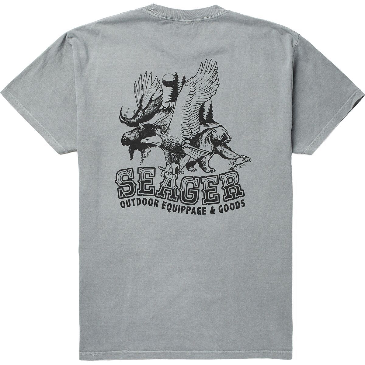 Image of Seager Co. Premium Reserve T-Shirt - Men's Pigment Grey, L
