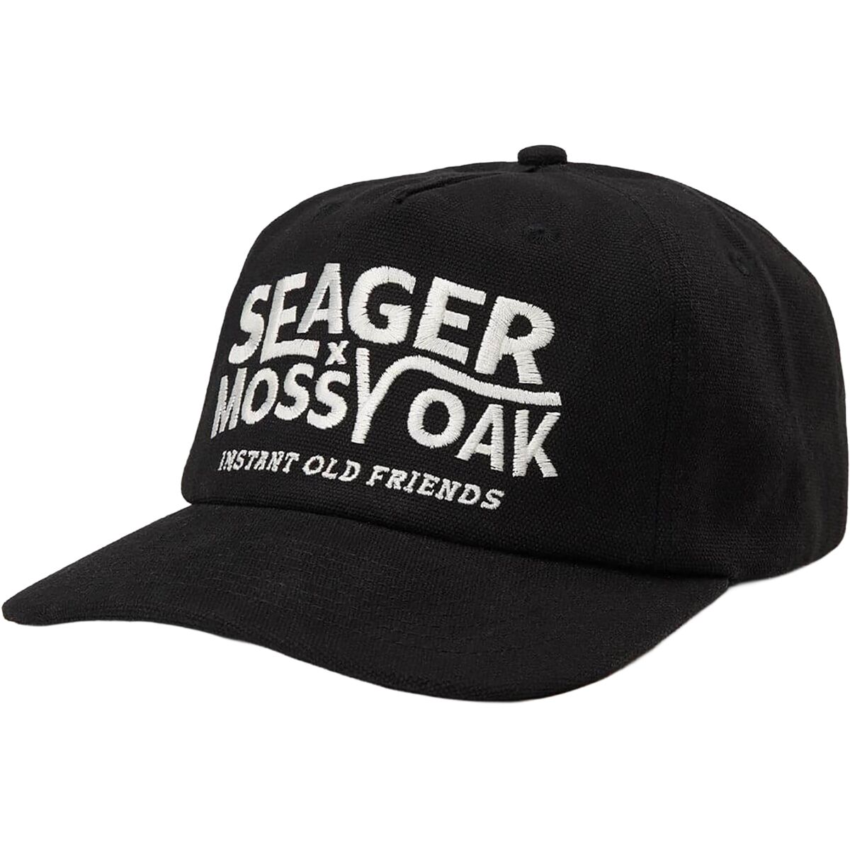 Seager Co. Seager Co. I.O.F. Snapback Hat Black, One Size