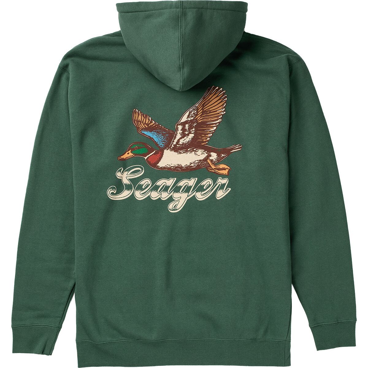 Image of Seager Co. Greenhead Hoodie - Men's Alpine Green, XL