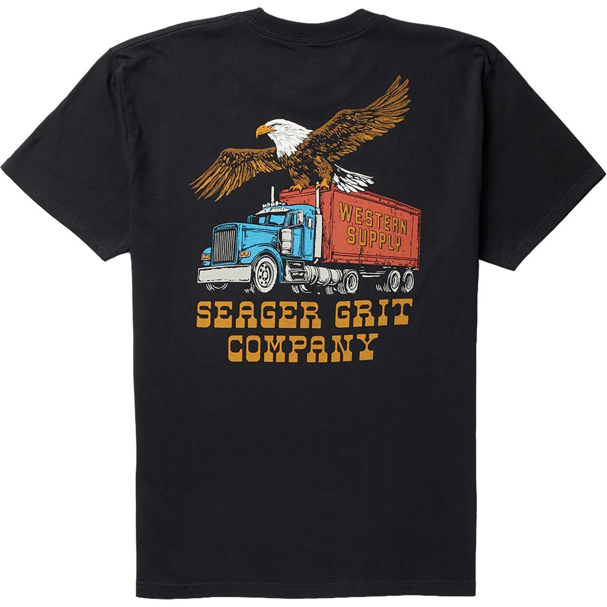 Image of Seager Co. SGR Big Rig T-Shirt - Men's Black, L