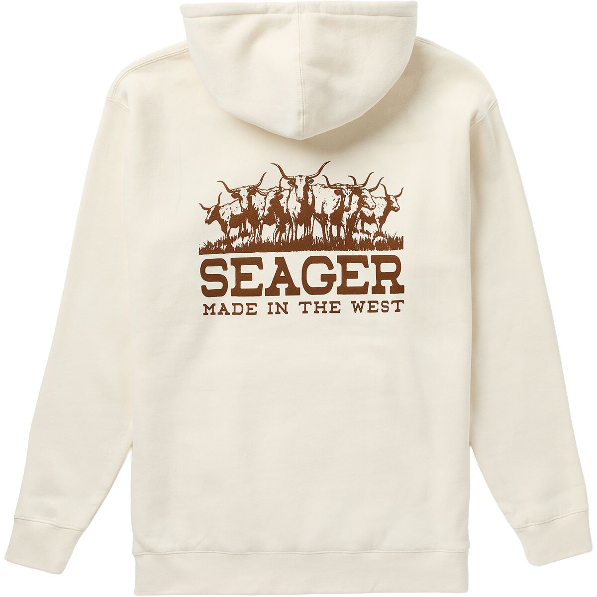 Seager Co. Seager Co. The Herd Hoodie - Men's Bone, L