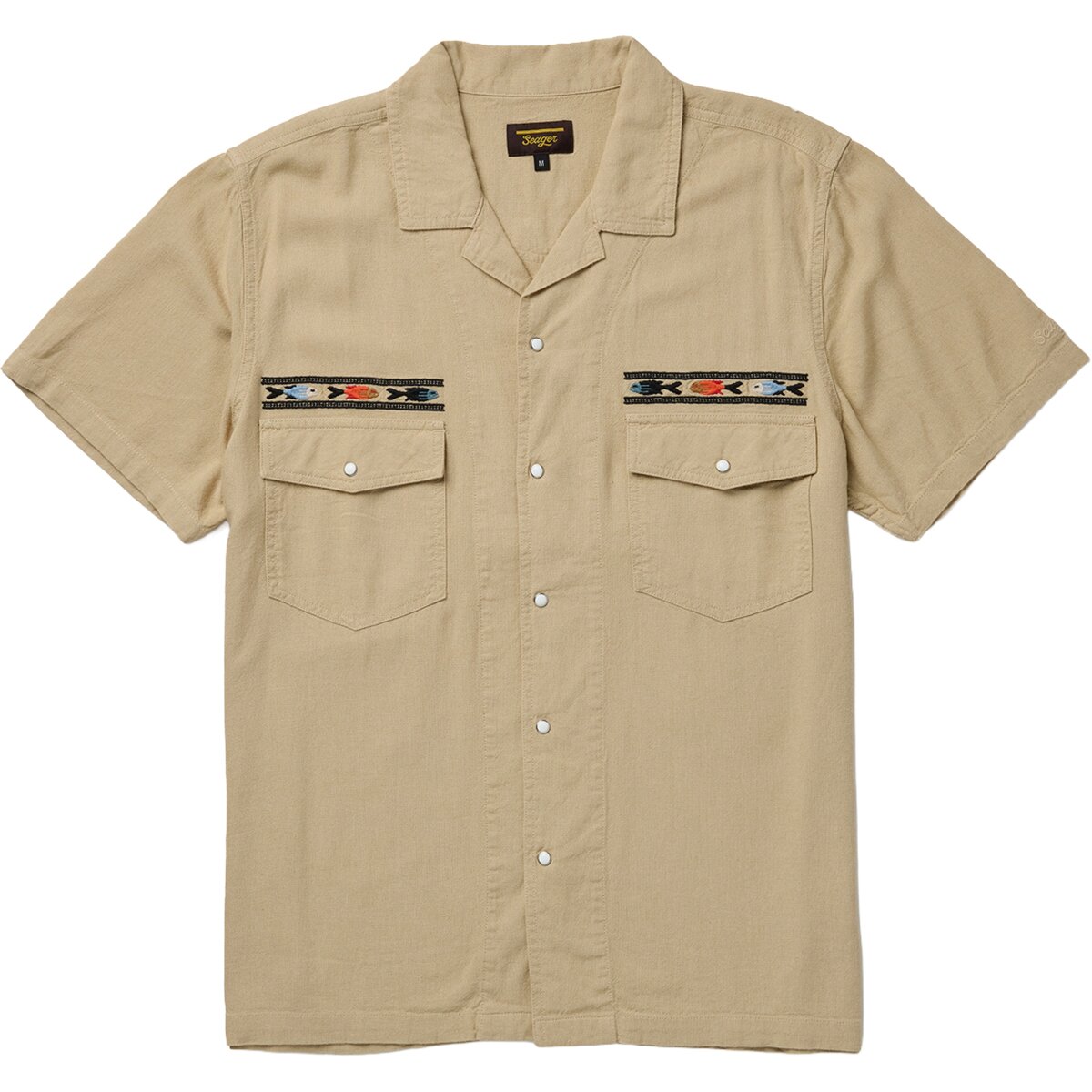 Seager Co. Seager Co. Whippersnapper Embroidered Shirt - Men's Dry Hay, XL