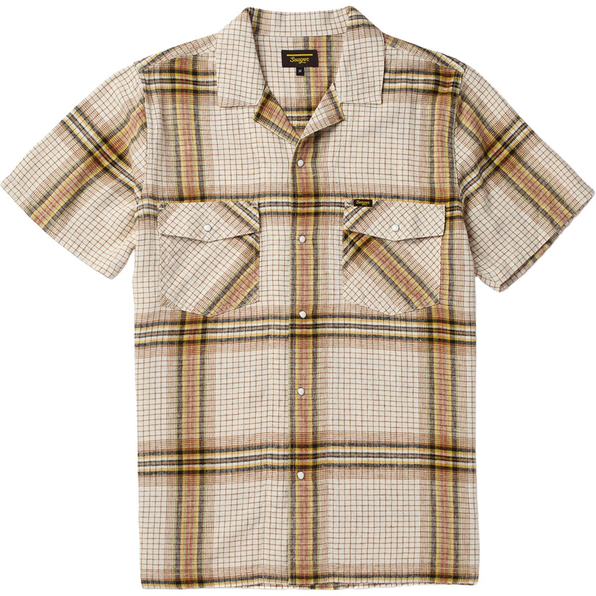 Seager Co. Seager Co. Whippersnapper Shirt - Men's White Wash Grid Plaid, M - $55.96 at Backcountry.com
