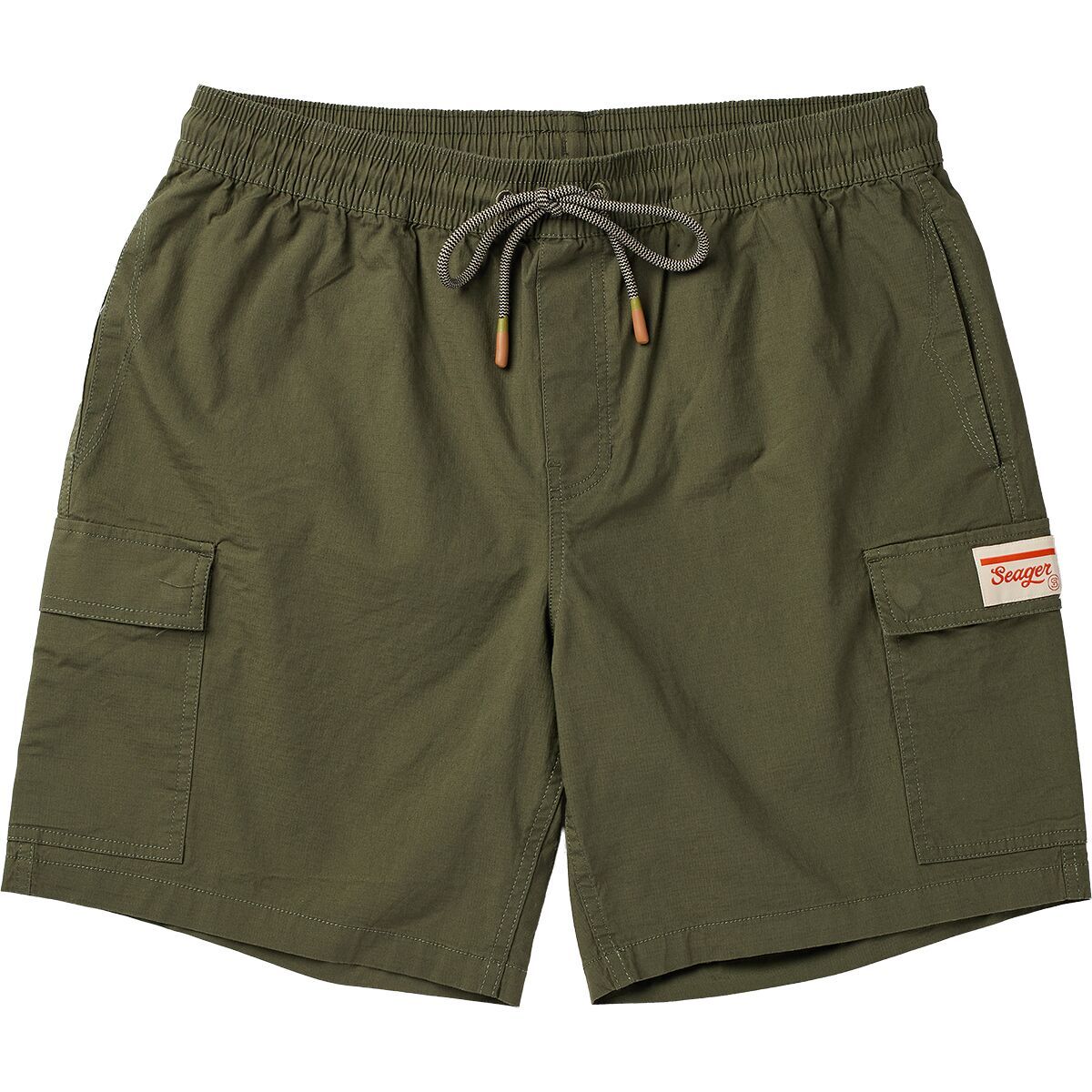 Image of Seager Co. Yuma Cargo Short - Men's Olive, S