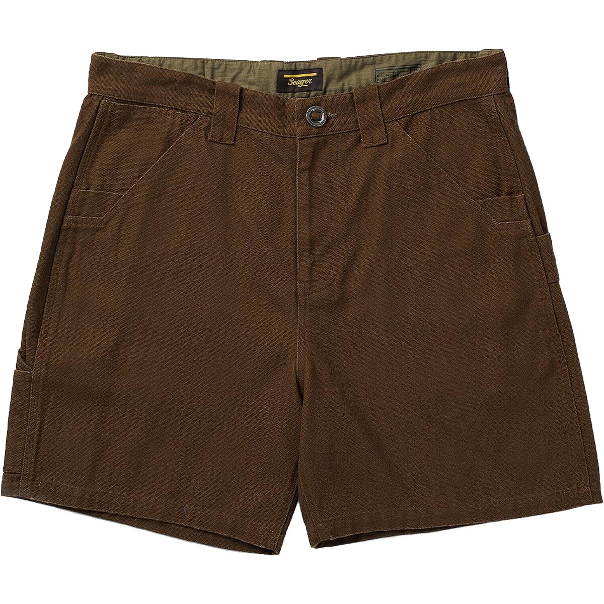 Seager Co. Seager Co. Bison Canvas Short - Men's Tobacco, 32
