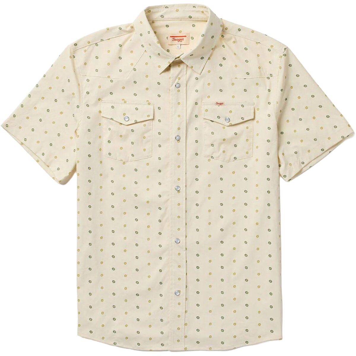 Image of Seager Co. El Ranchero Short-Sleeve Shirt - Men's Peyote Button, M