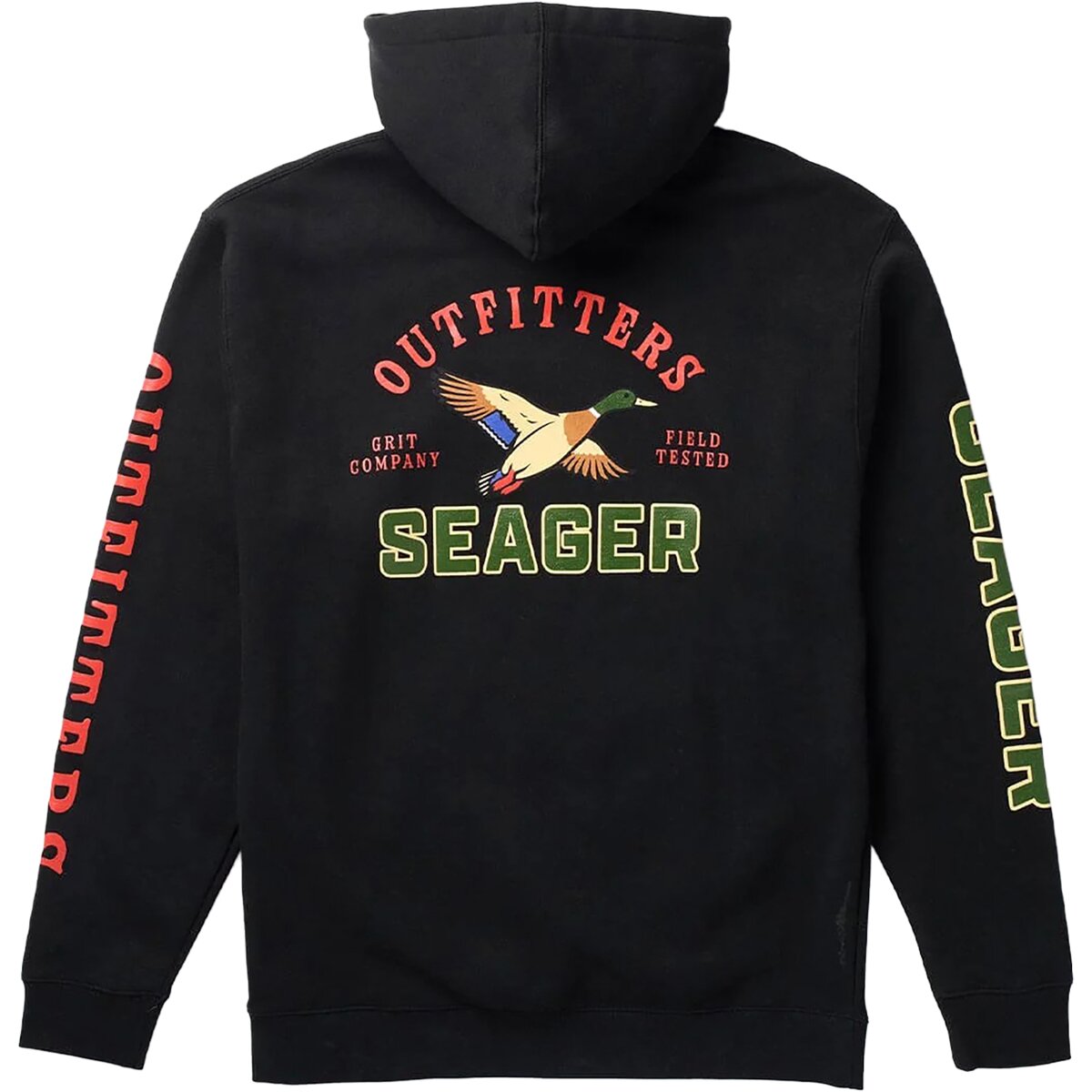 Image of Seager Co. Outfitters Hoodie - Men's Black, XXL