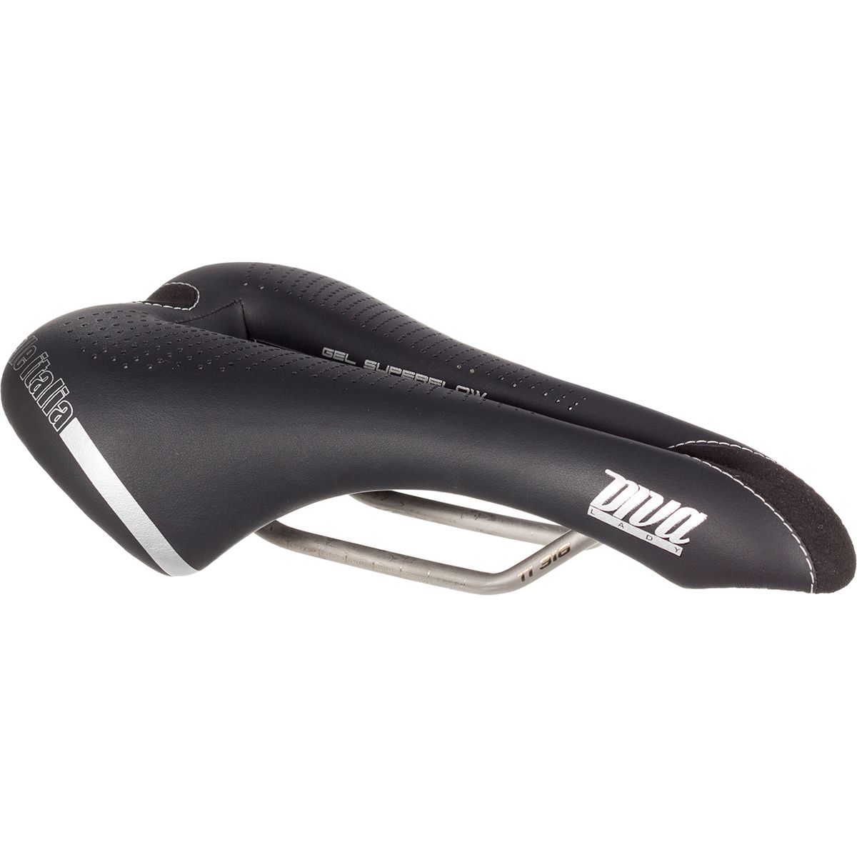 Selle Italia Selle Italia Diva Gel Superflow Saddle - Women's Black, S3