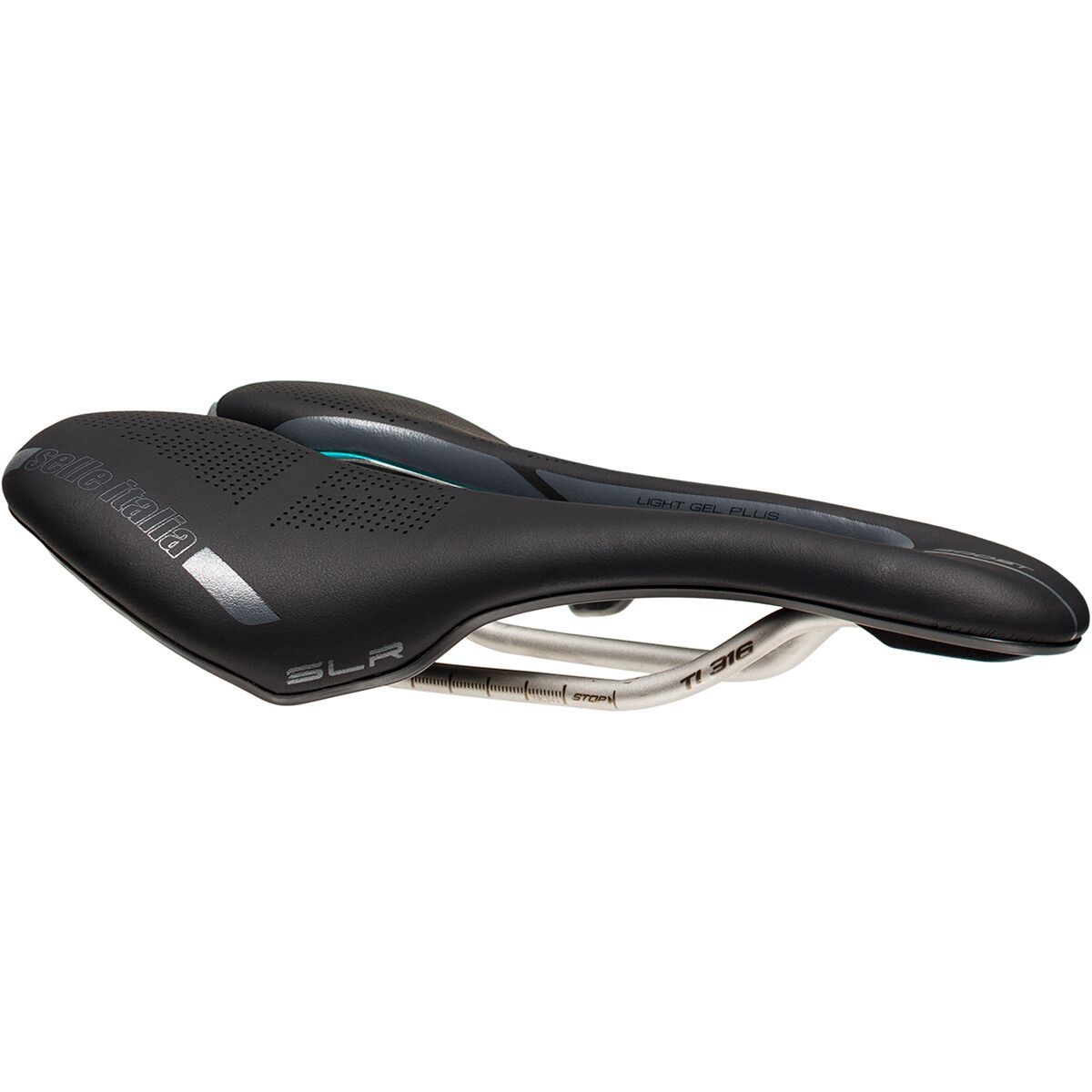 Image of Selle Italia SLR Boost Gravel Superflow Saddle Black, L