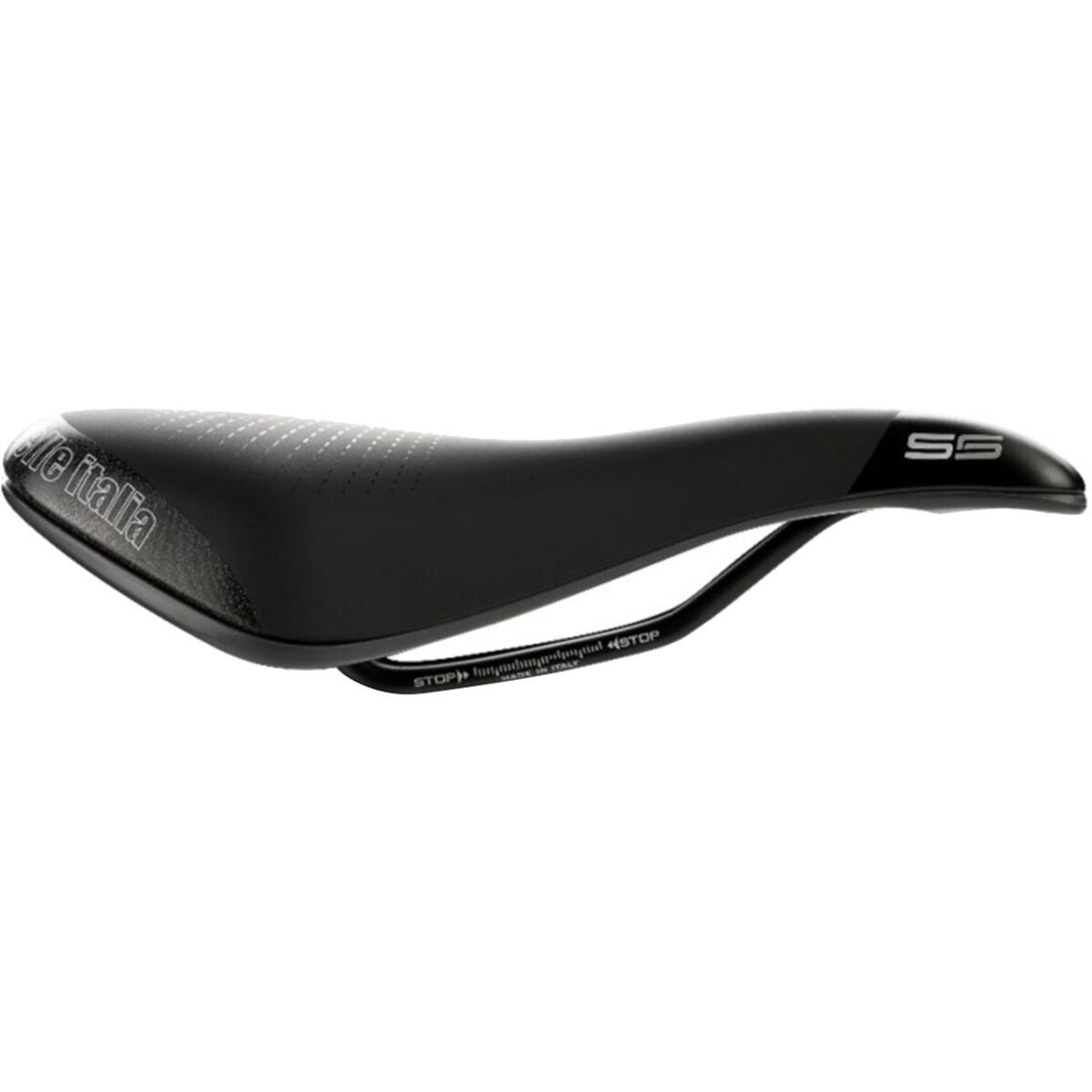 Image of Selle Italia MAXS 5 Superflow Saddle - Men's Black, FeC Alloy, W180xL255mm