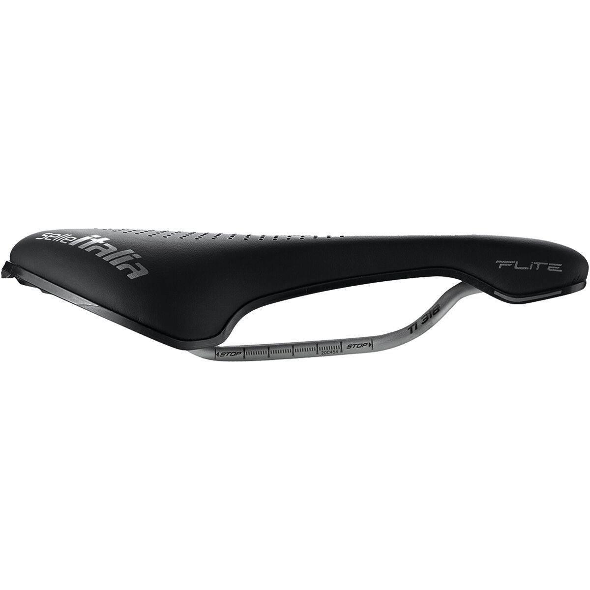 Image of Selle Italia MAX FLITE Boost Gel Superflow Saddle - Women's Black, Ti 316, W155xL248mm