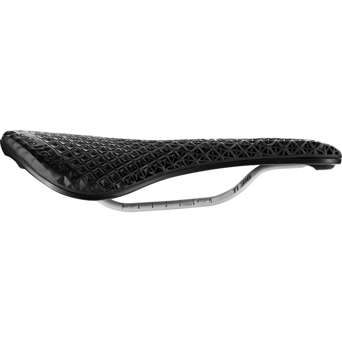 Image of Selle Italia Novus Boost Evo 3D TI 316 Superflow Saddle Black, L