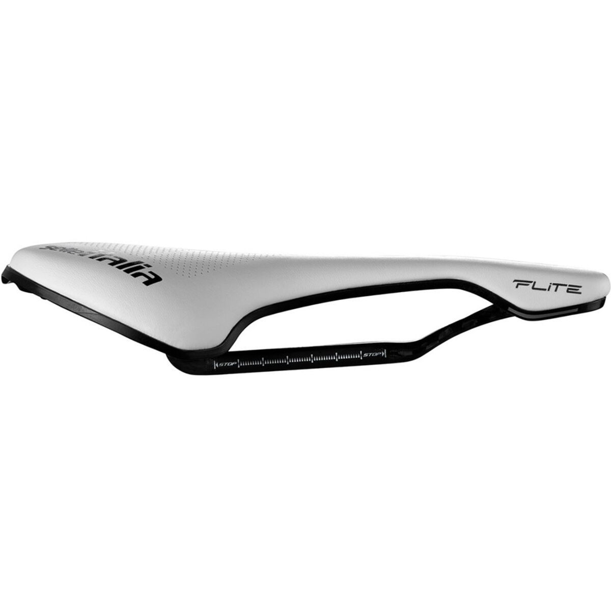 Image of Selle Italia Flite Boost Kit Carbonio Superflow Carbon Saddle White, S, 135x250mm
