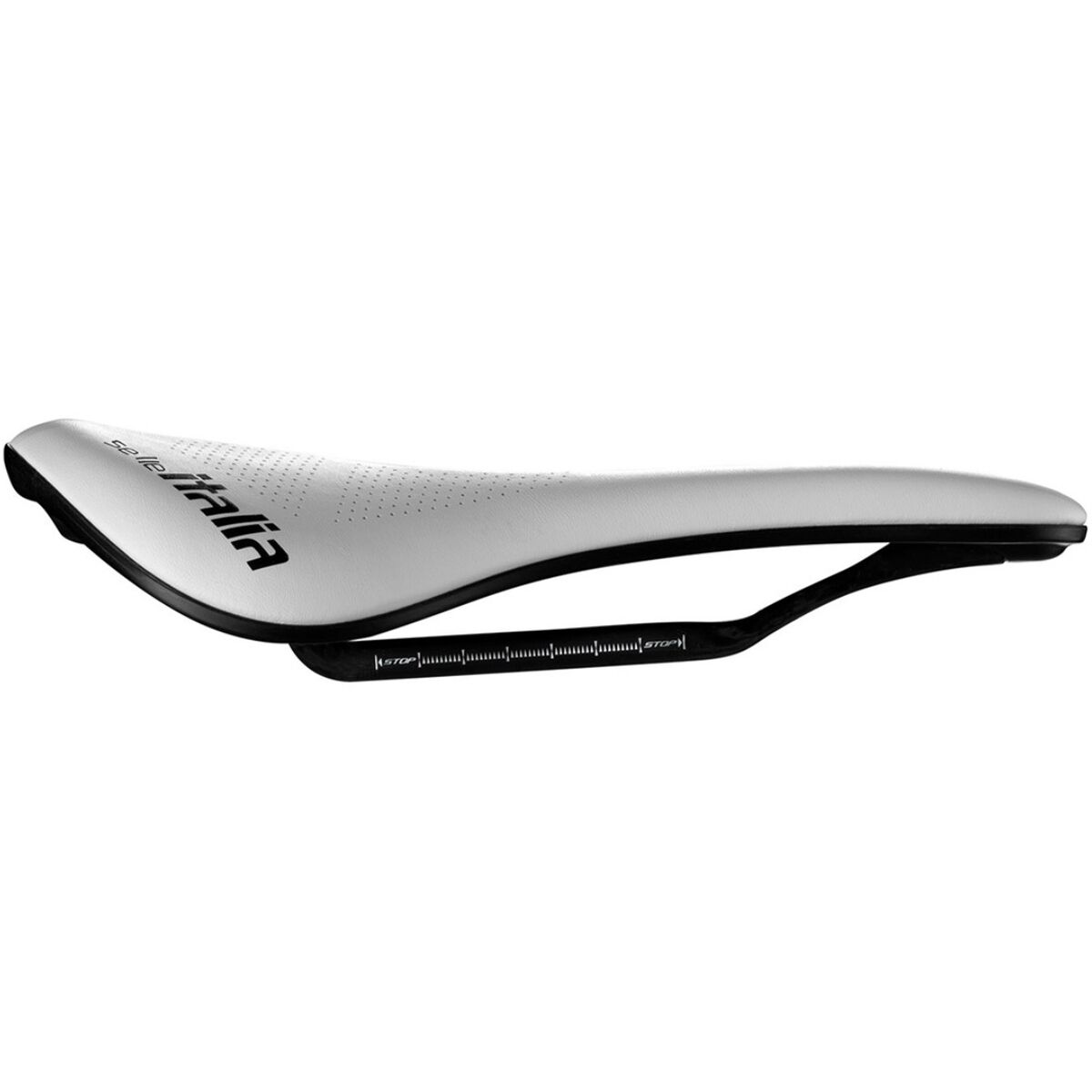 Image of Selle Italia Novus Boost EVO Kit Carbonio Superflow Carbon Saddle White, L, 145x245mm