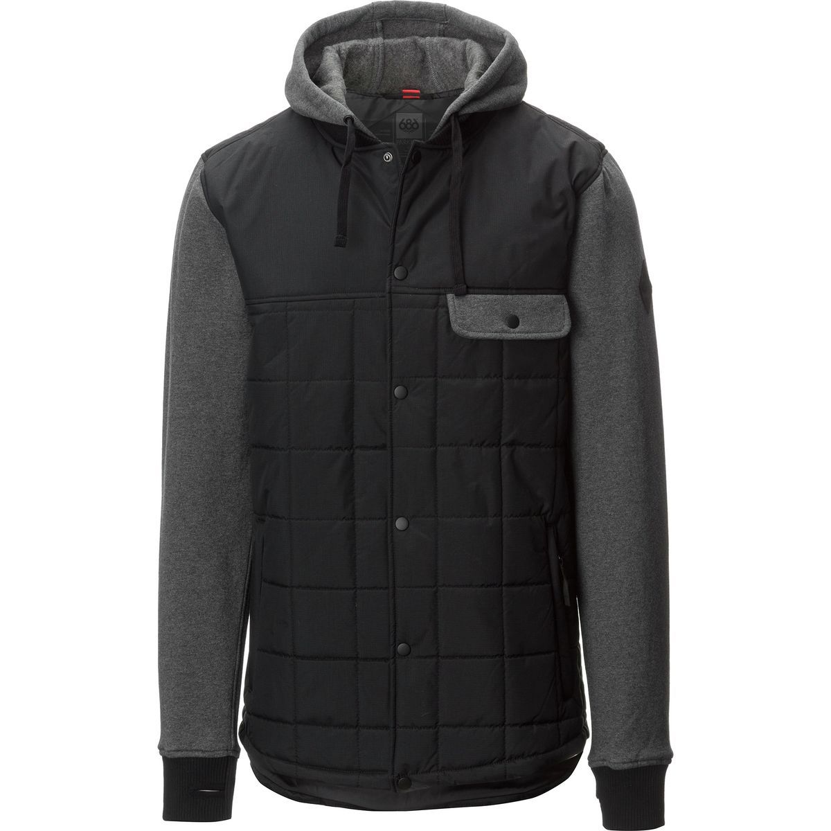 SALE 686 Piano Insulated Jacket (Espresso Color Block) M 17-18 メンズ スノボ ジャケット ウェア