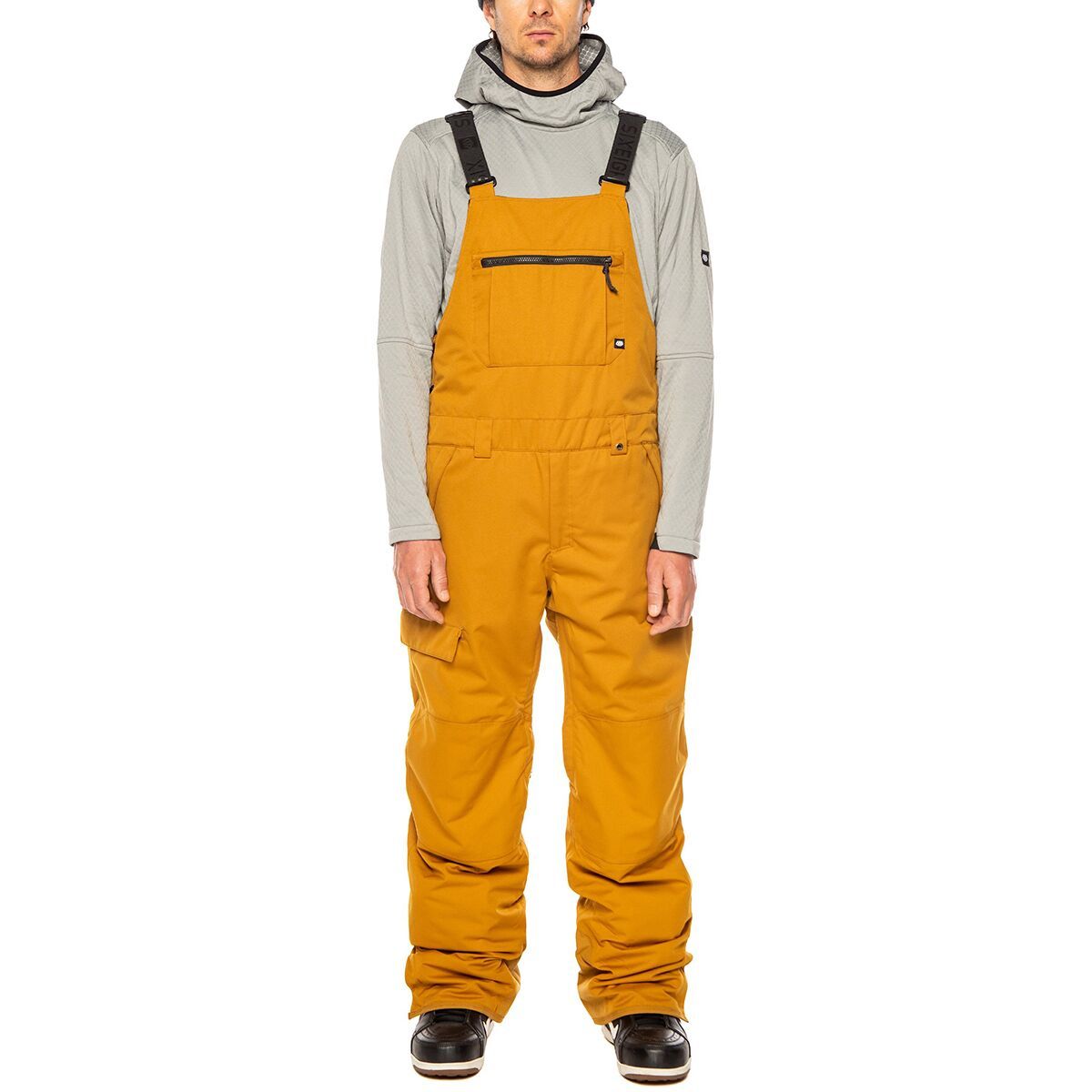 686 Hot Lap Insulated Bib Pant - Men's Golden Brown, XXL