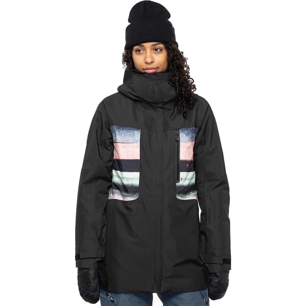 686 Mantra Insulated Jacket - Women's Black Sunset, M