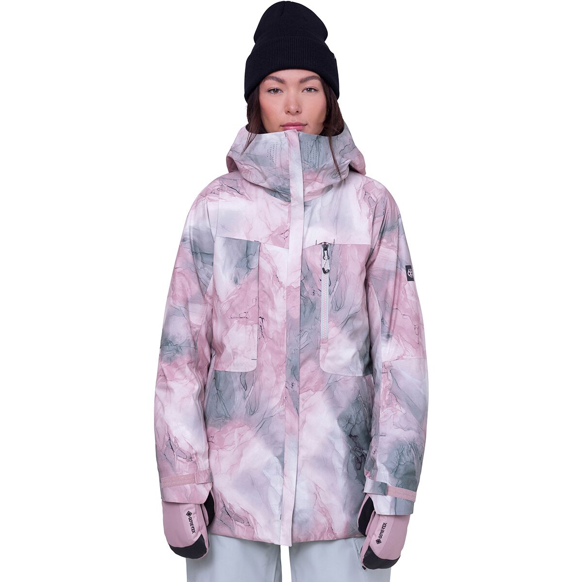 686 Mantra Insulated Jacket - Women's Dusty Mauve Marble