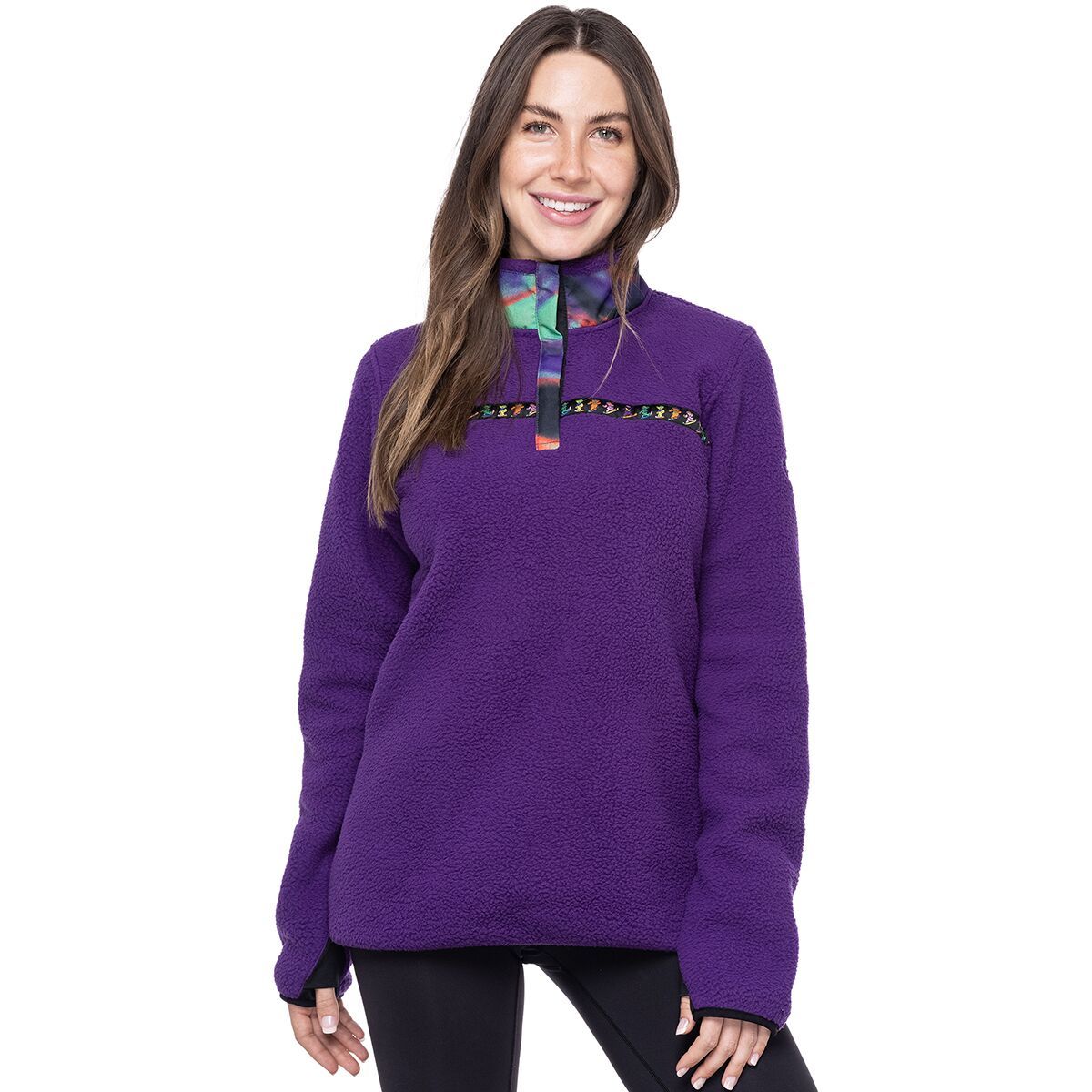 Image of 686 Tioga Fleece Pullover - Women's Grateful Dead Sherpa, XS