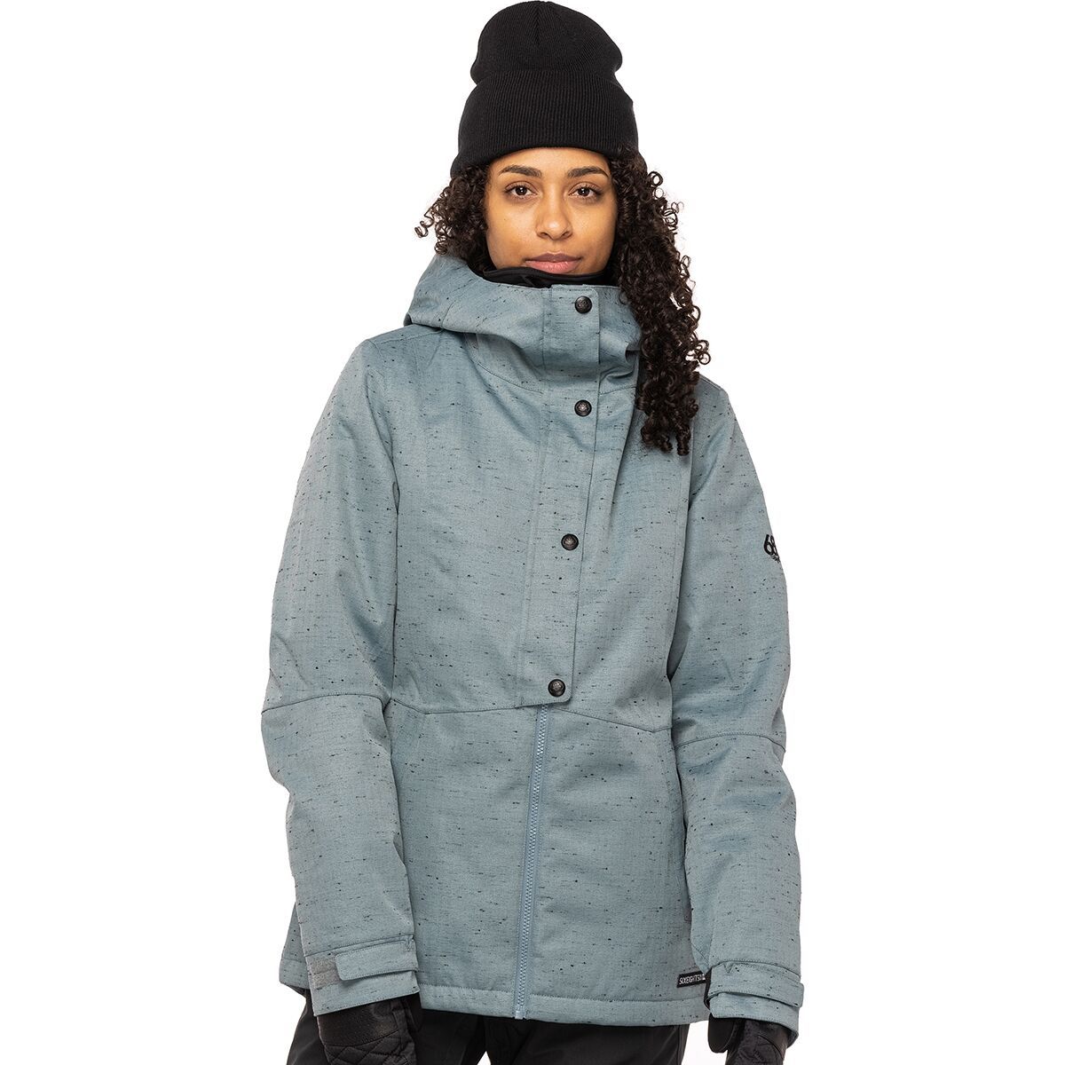 686 Rumor Insulated Jacket - Women's Goblin Blue Slub, XL