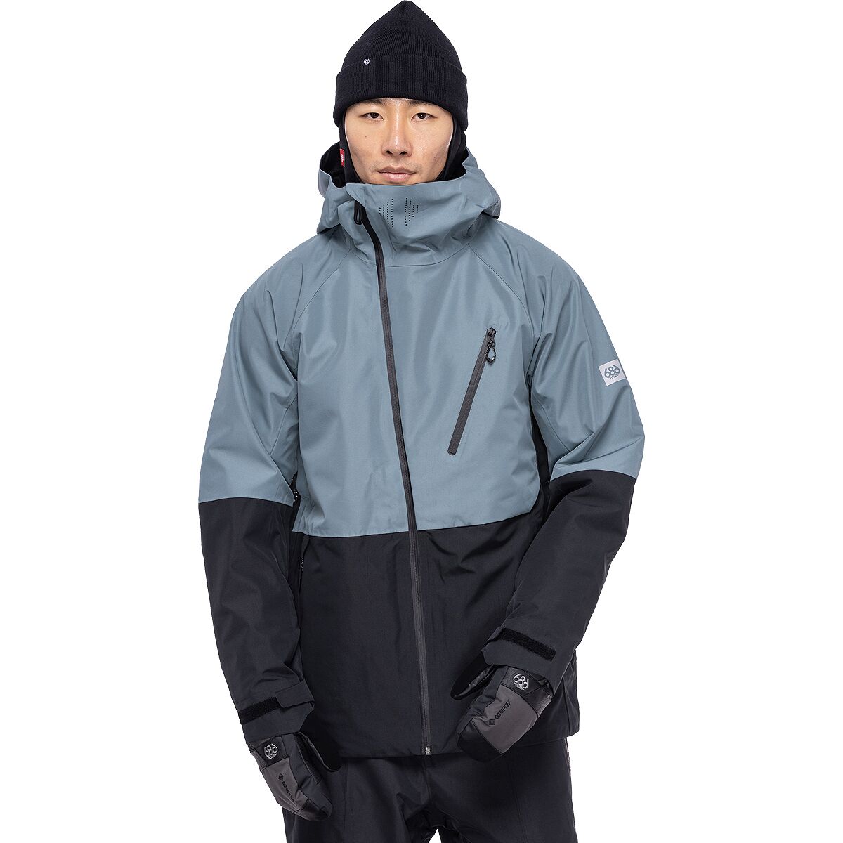 686 Hydra Thermagraph Jacket - Men's Goblin Blue Colorblock