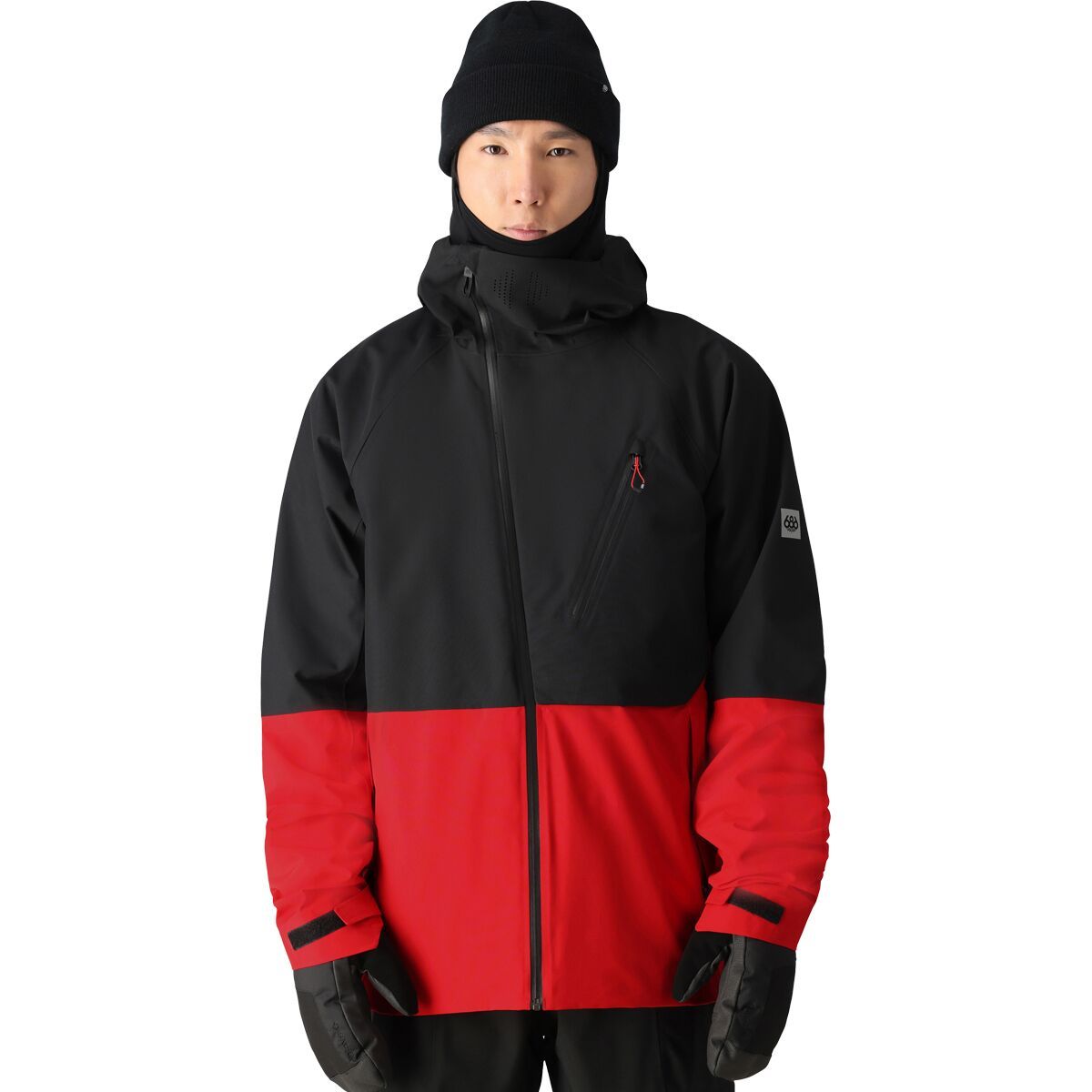 686 Hydra Thermagraph Jacket - Men's True Red Colorblock, XL