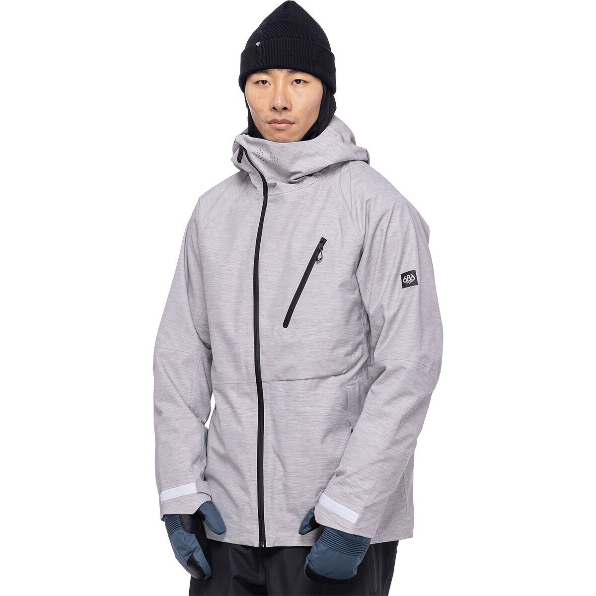 686 Hydra Thermagraph Jacket - Men's White Heather, L