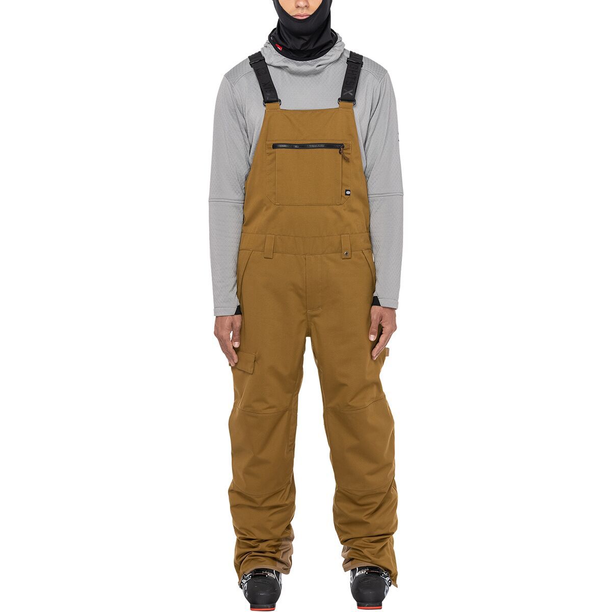 686 Hot Lap Insulated Bib Pant - Men's Breen, L