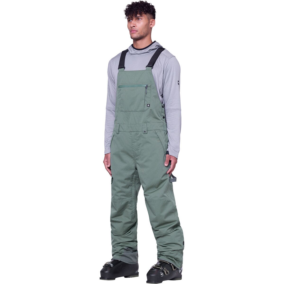 686 Hot Lap Insulated Bib Pant - Men's Cypress Green, S