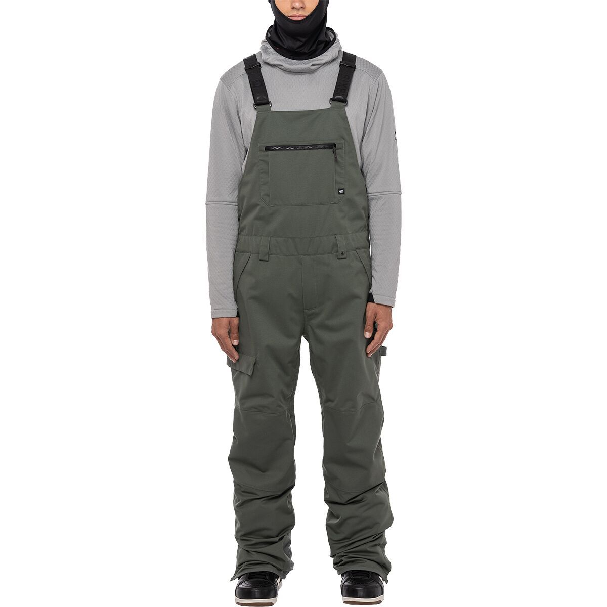 686 Hot Lap Insulated Bib Pant - Men's Goblin Green, M