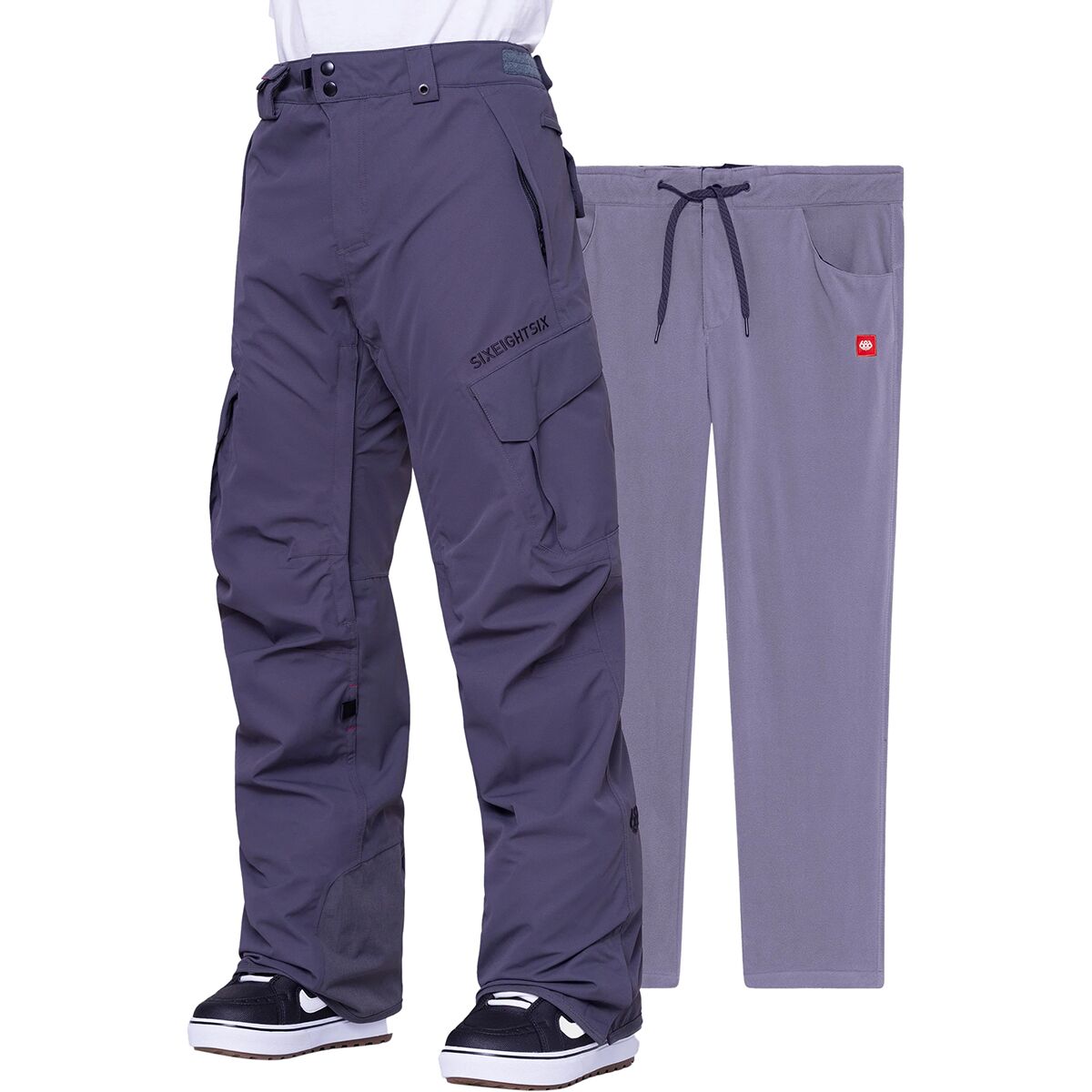 686 Smarty Cargo 3-In-1 Pant - Men's Charcoal
