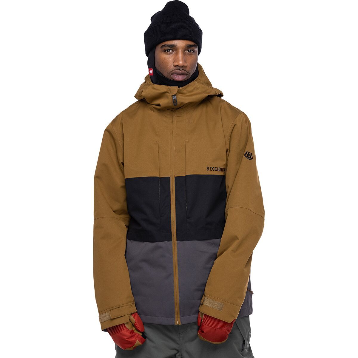 686 Smarty 3-in-1 Form Jacket - Men's Breen Colorblock, M