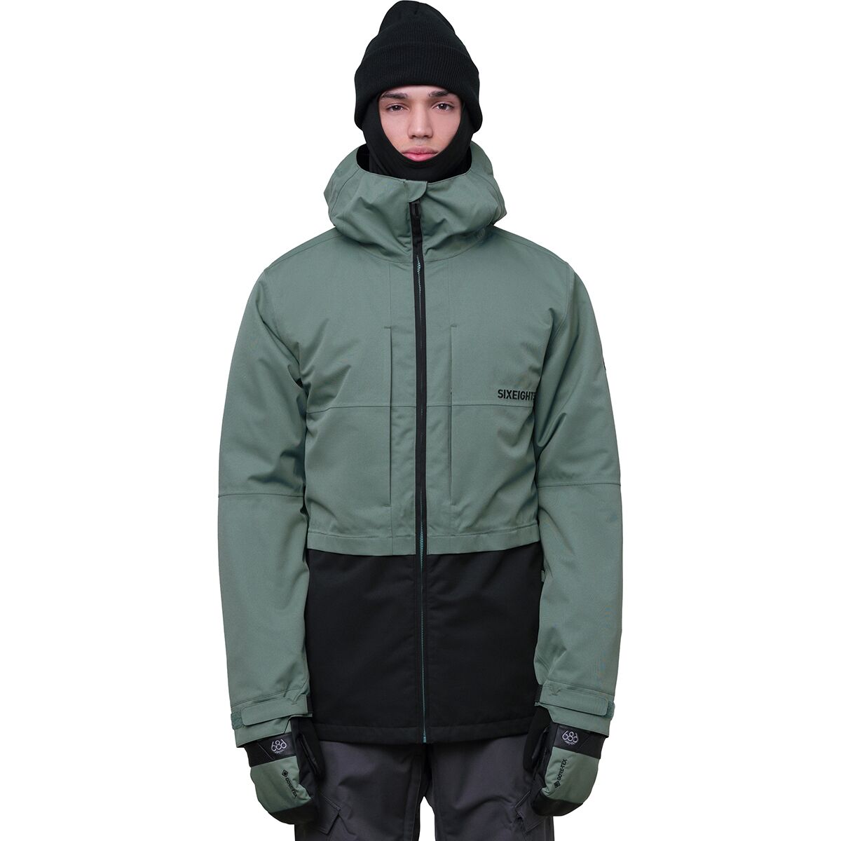 686 Smarty 3-in-1 Form Jacket - Men's Cypress Green Colorblock