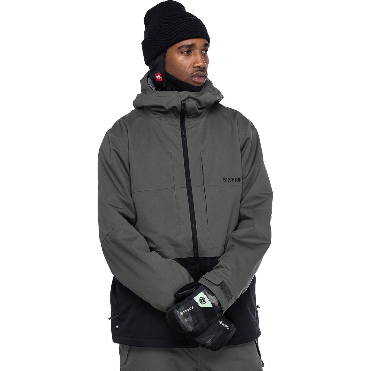 686 Smarty 3-in-1 Form Jacket - Men's Goblin Green Colorblock, XXL